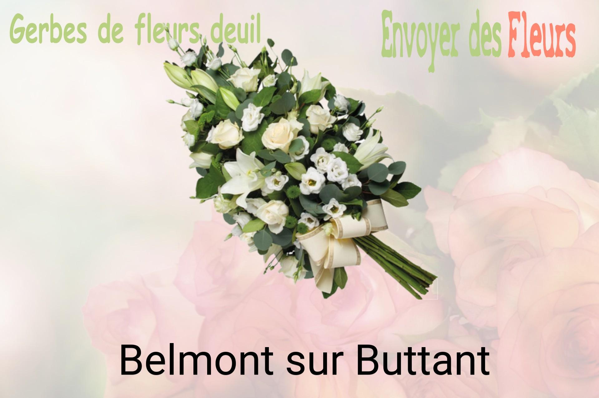 Gerbe de fleurs de deuil livrée à Belmont-sur-Buttant